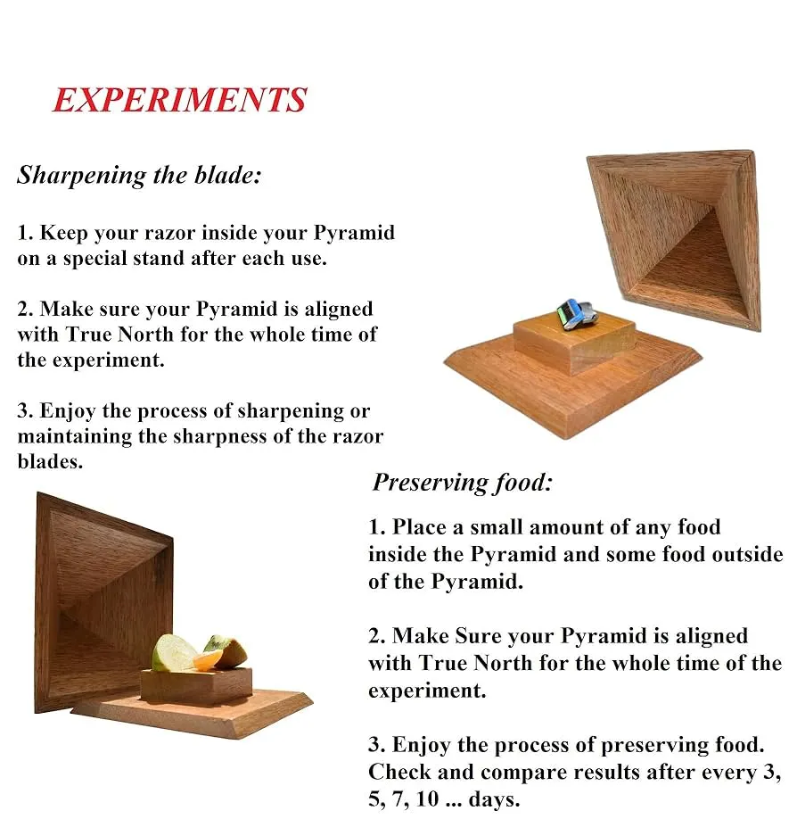 Pyramid Razor-Blade Sharpener | The World Around Us